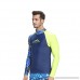 Men's Rash Guard Shirt Mens Long Sleeved T-Shirt Swimwear Wakeboard Floatsuit Tops UV Swimming Rashguard A1 B07L4WSKYR